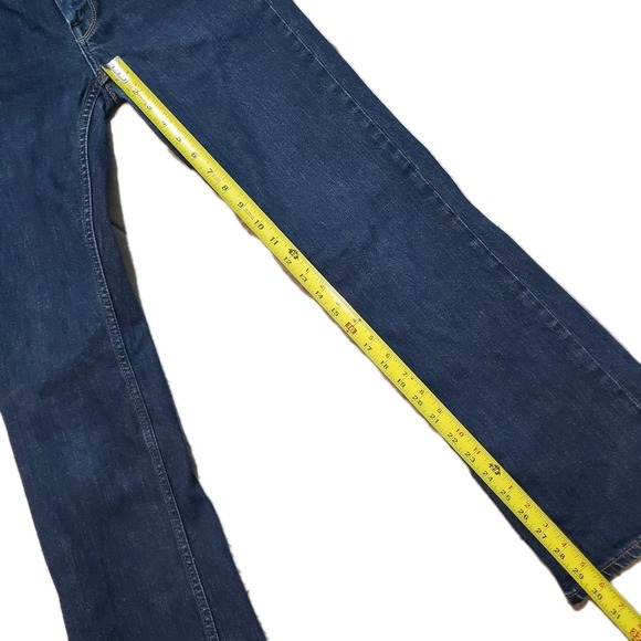 Ralph Lauren Women's Sz 27 Tribeca 114 Jeans Dark Blue Denim Bootcut Blue Label - Picture 6 of 10